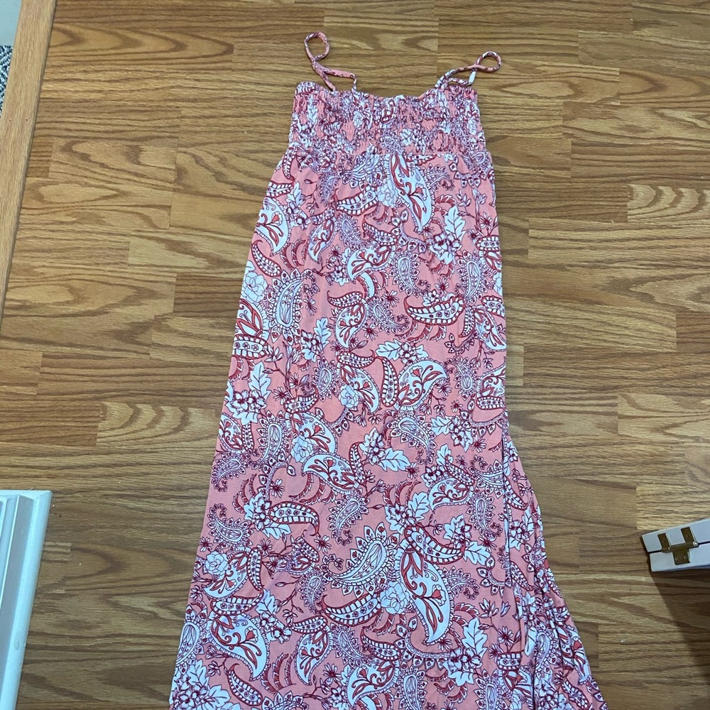 H & M Maternity Pink Maxi Dress